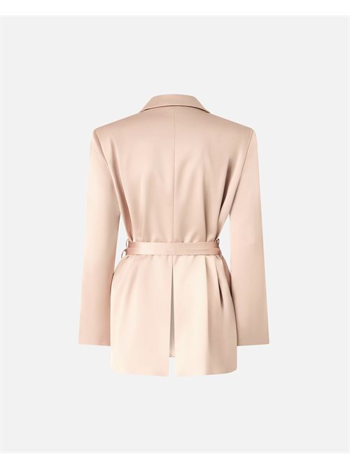 Giacca in satin con cintura PINKO | 106589A1Y5/Q35